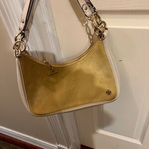 Tory Burch suede and leather bag
